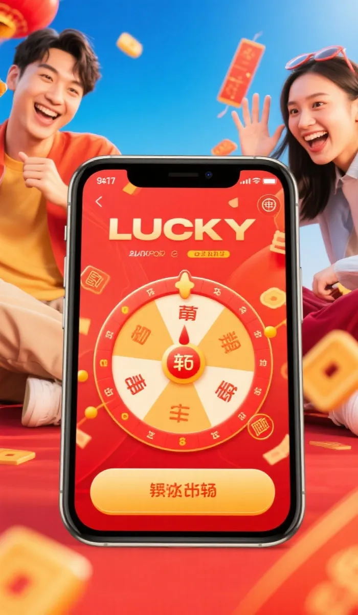 大乐透APP手机界面与互动场景
